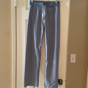Figs Vapor Blue Space Dye Livingston Basic Scrub Pants